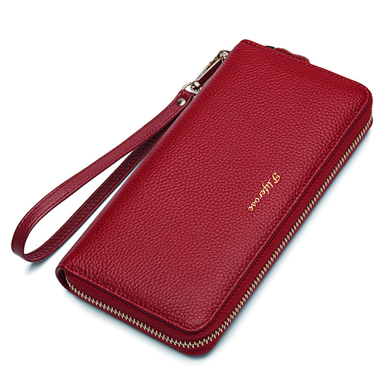 Ladies' Fashionable Long Wallet with a Large Capacity