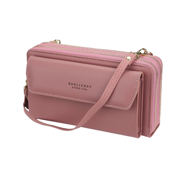 Women Small Crossbody Phone Bag, Cluth with Card Slot