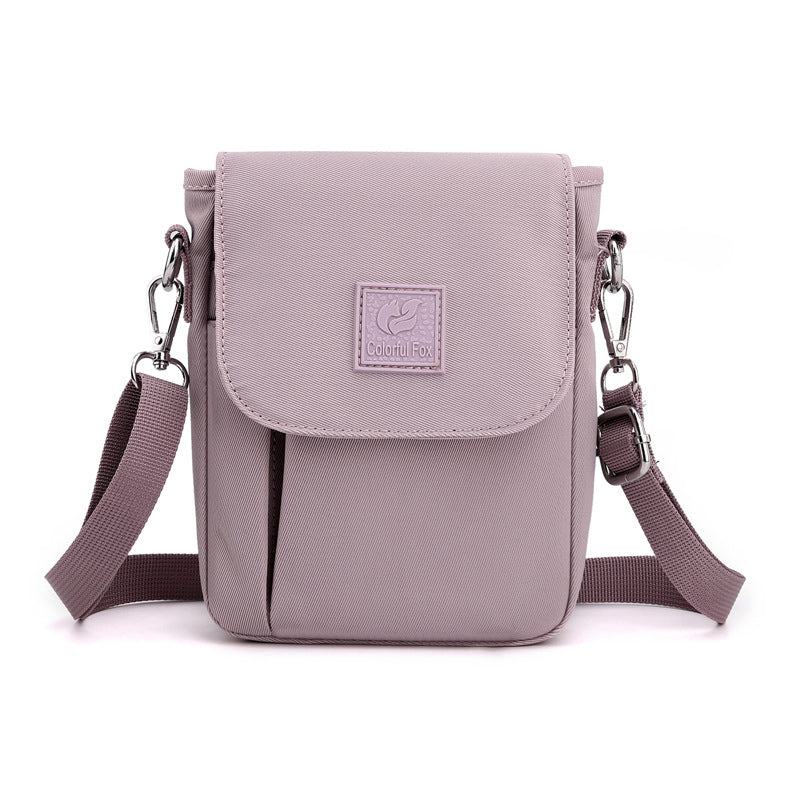 Women's Solid Nylon Shoulder Bag