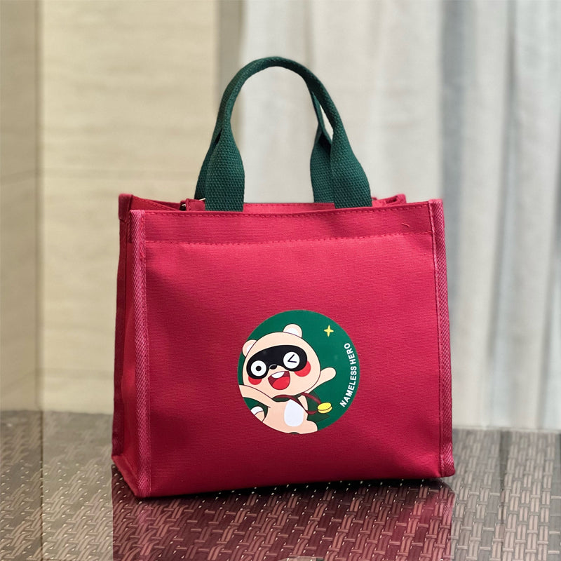 Cute Bear Lunch Box Bag