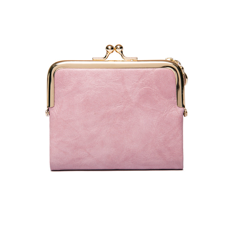 Mini Fashion Ladies Square Short Wallet