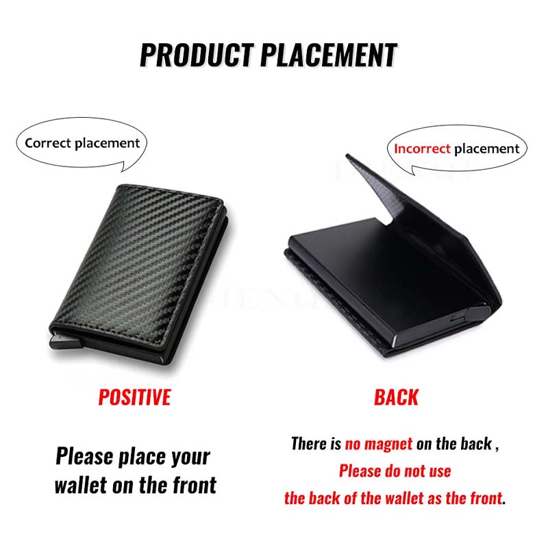 Carbon Fiber Card Holder Wallets