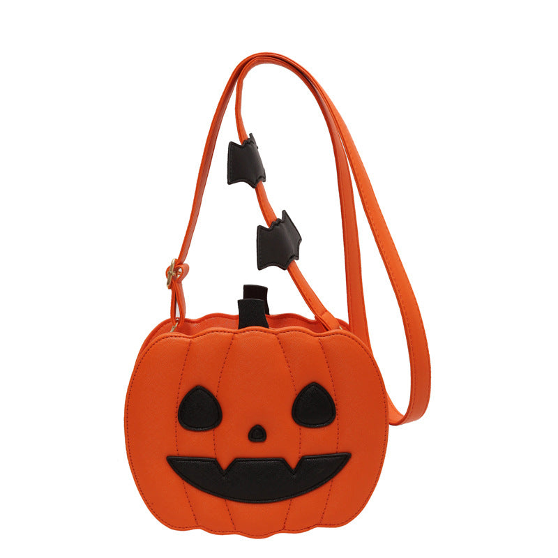Halloween Creative Cartoon Pumpkin Crossbody Bag