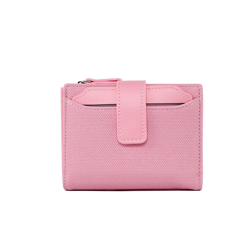 Coin Purse with Buckle Closure