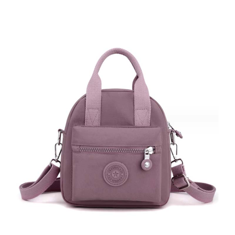 Nylon Satchel Handbag