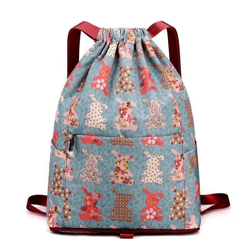 Ethnic Style Drawstring Shoulder Bag