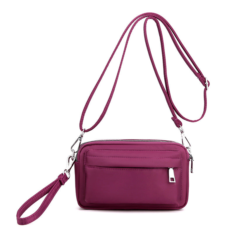 Women's fashionable shoulder bag made of nylon