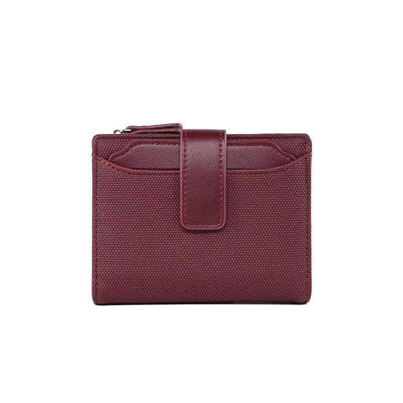 Coin Purse with Buckle Closure