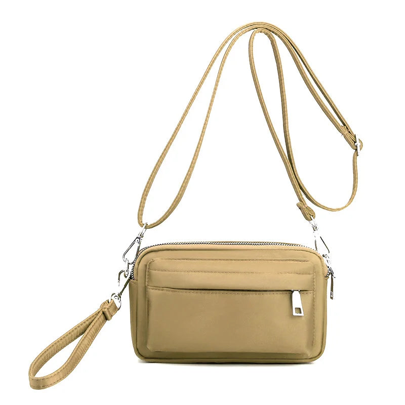 Women's fashionable shoulder bag made of nylon