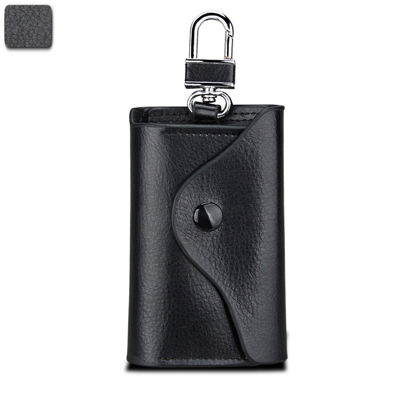 Leather Car Keychain Wallet