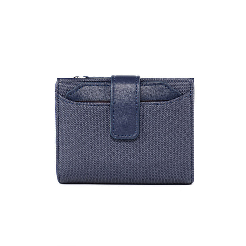 Coin Purse with Buckle Closure
