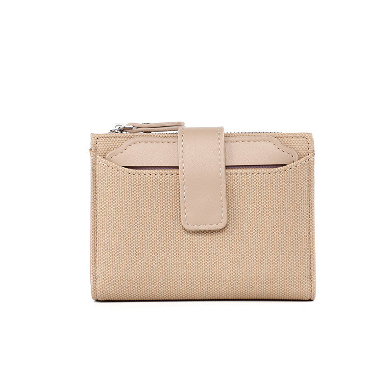 Coin Purse with Buckle Closure