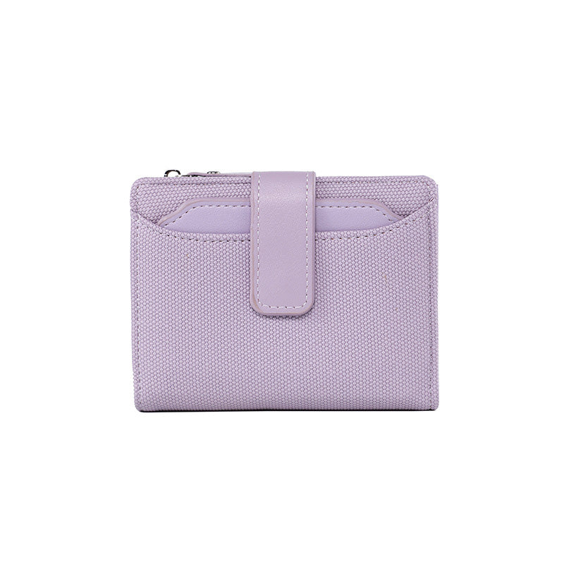 Coin Purse with Buckle Closure