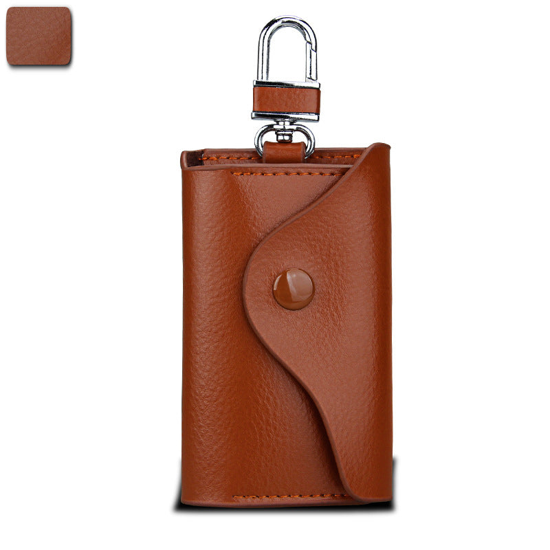 Leather Car Keychain Wallet