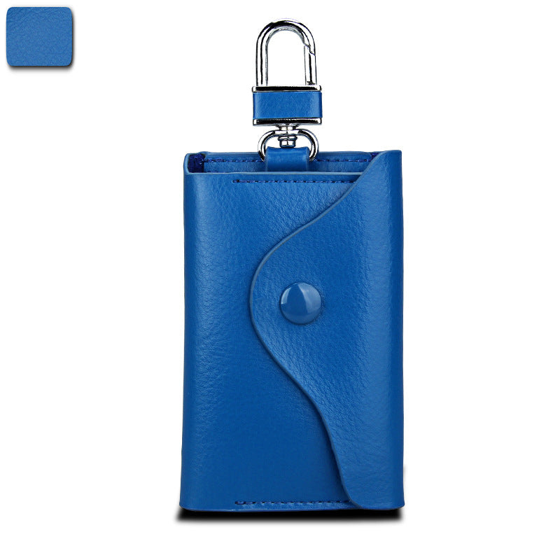 Leather Car Keychain Wallet