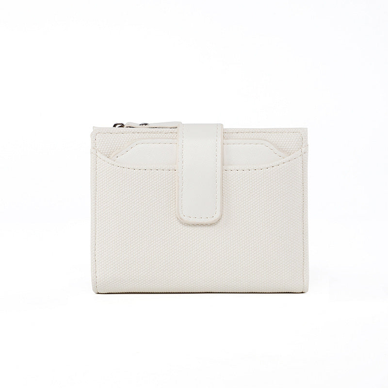 Coin Purse with Buckle Closure