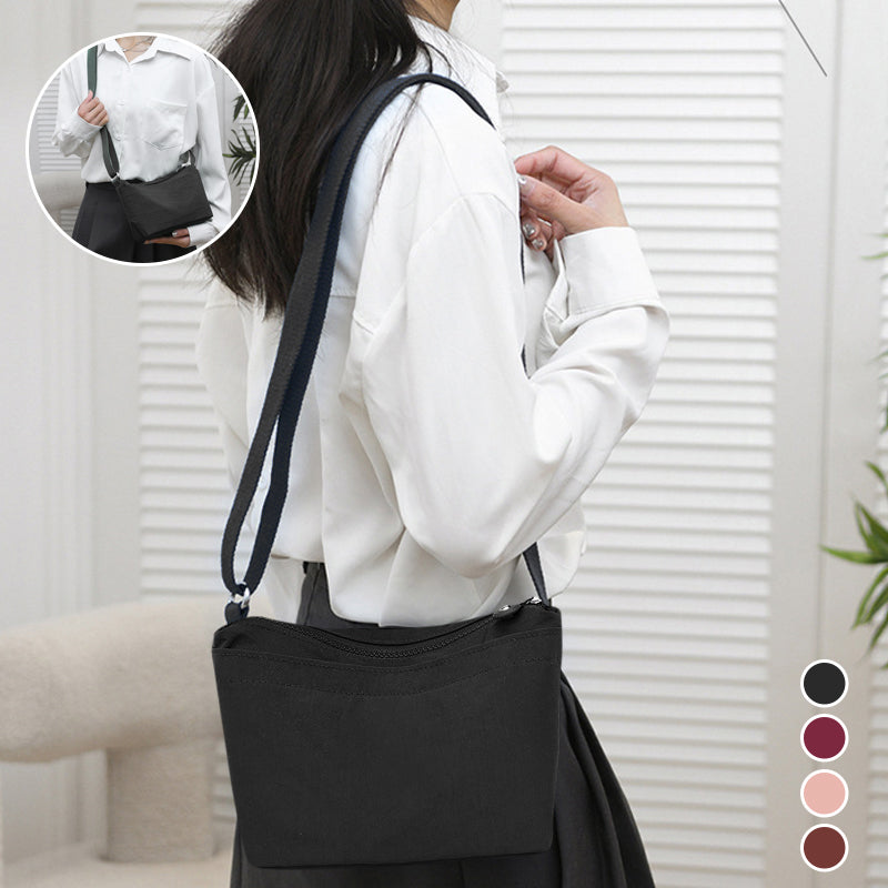 One-shoulder Cross-body Nylon Bag