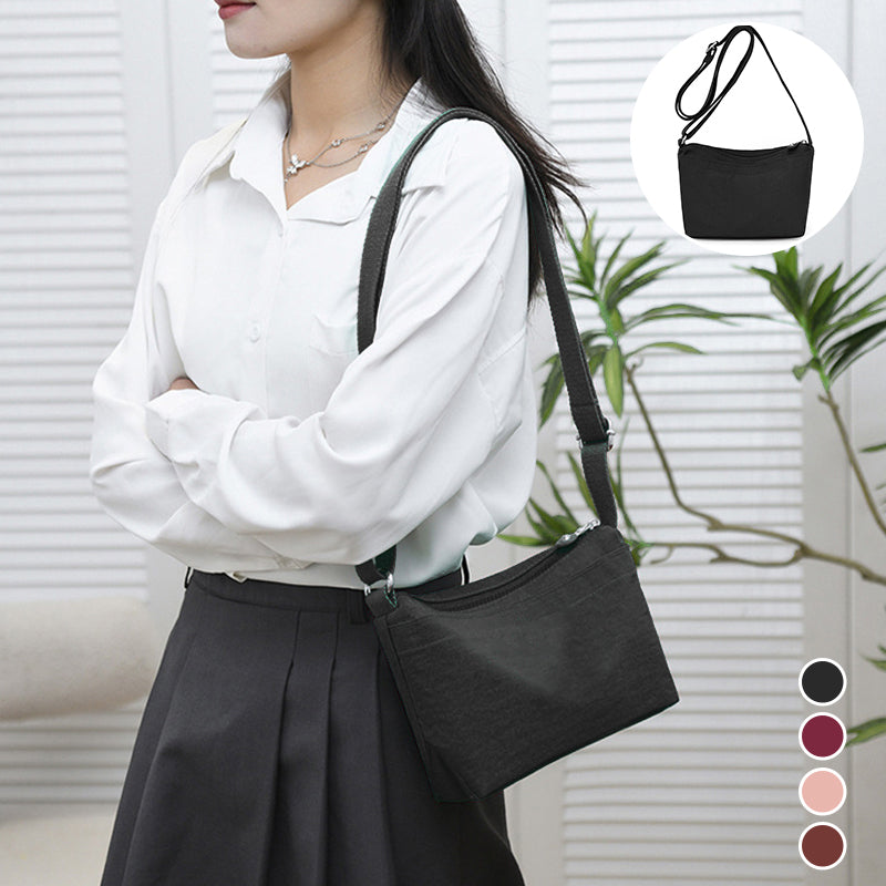 One-shoulder Cross-body Nylon Bag