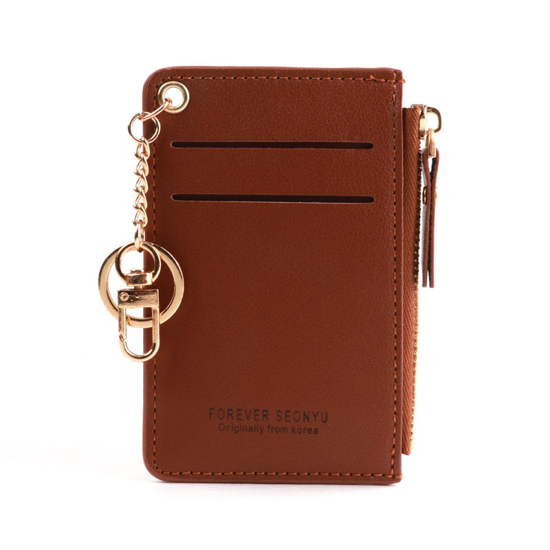 Slim Leather Card Case Holder Wallet