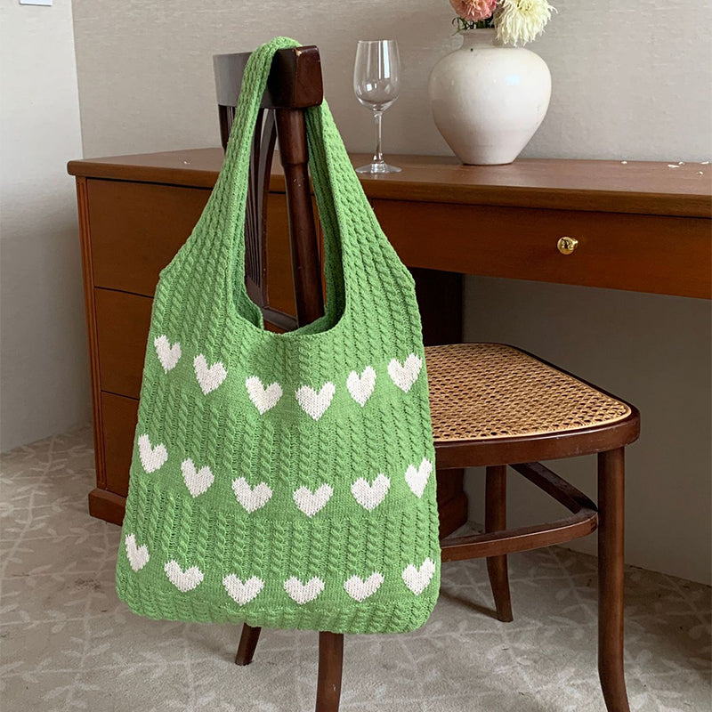 Love Knit Tote Bag