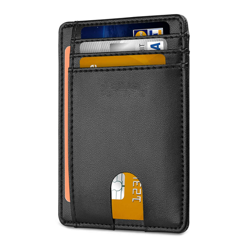 Slim Minimalist RFID Blocking Leather Wallets