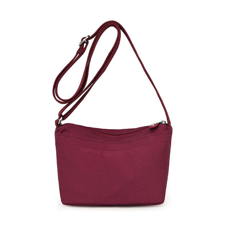 One-shoulder Cross-body Nylon Bag
