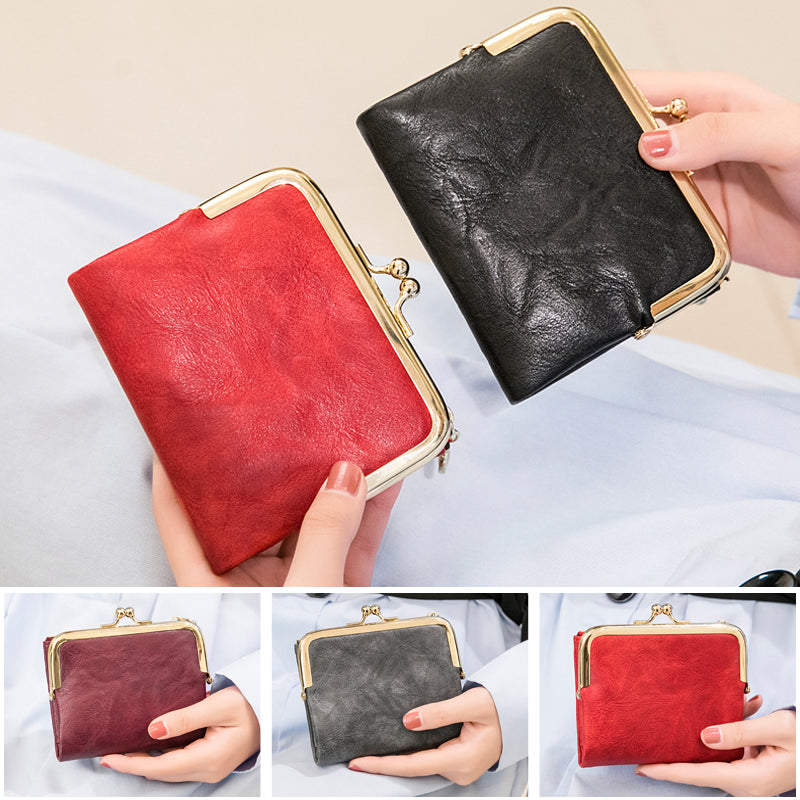 Mini Fashion Ladies Square Short Wallet