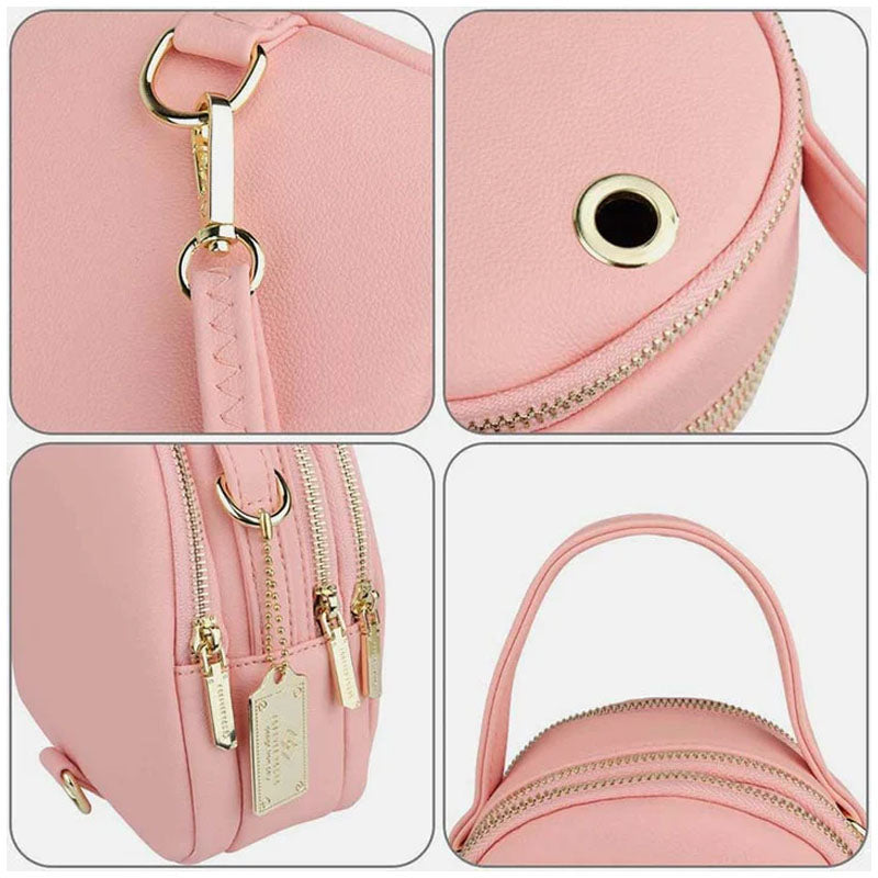 Multi-Compartment Lightweight Crossbody Bag Phone Bag
