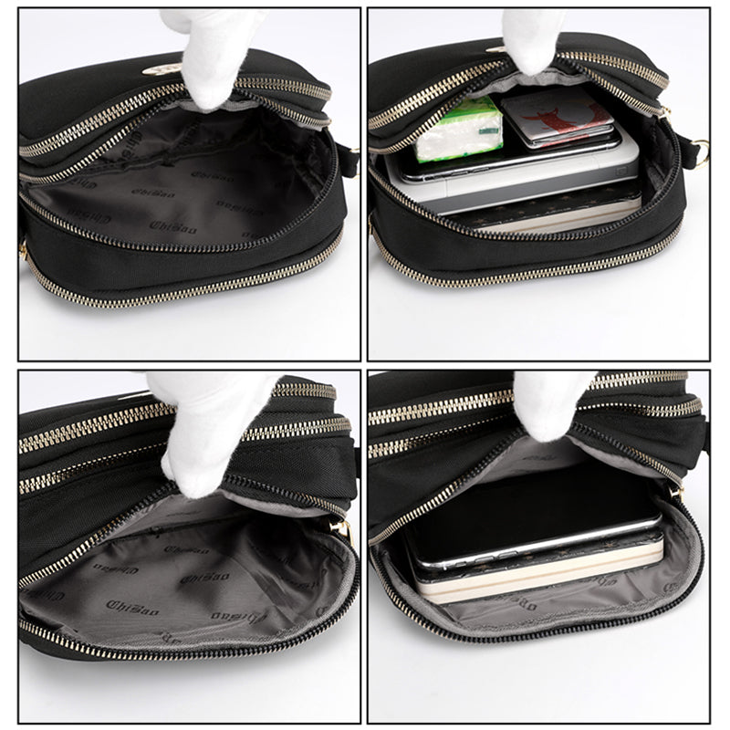 Women's Nylon One Shoulder Crossbody Bag