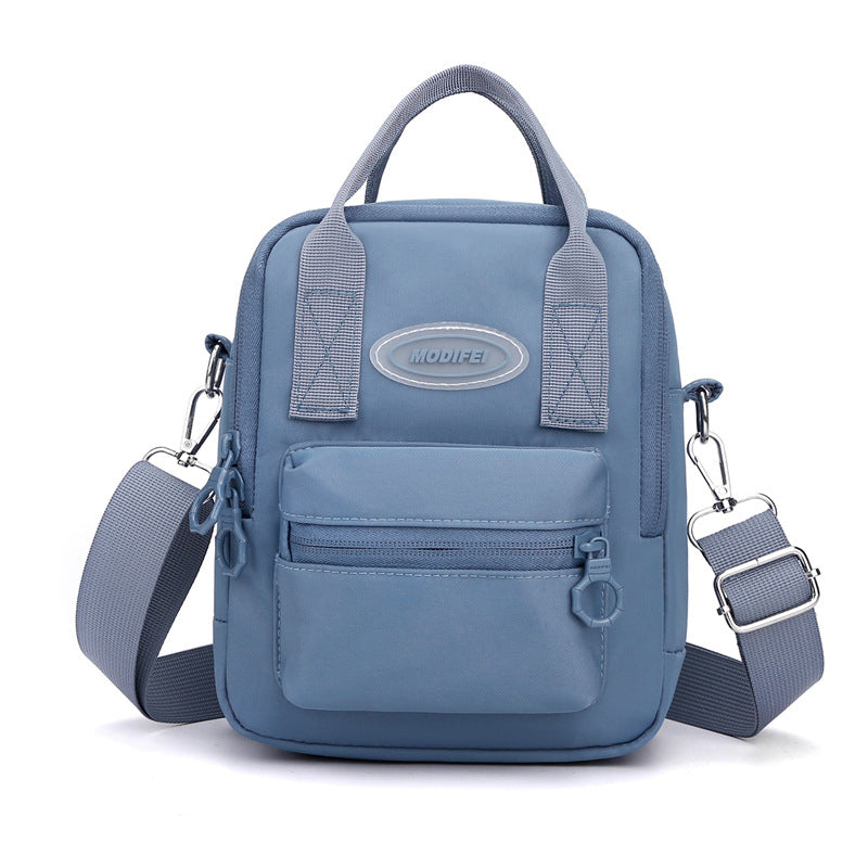Canvas Handle Messenger Bag