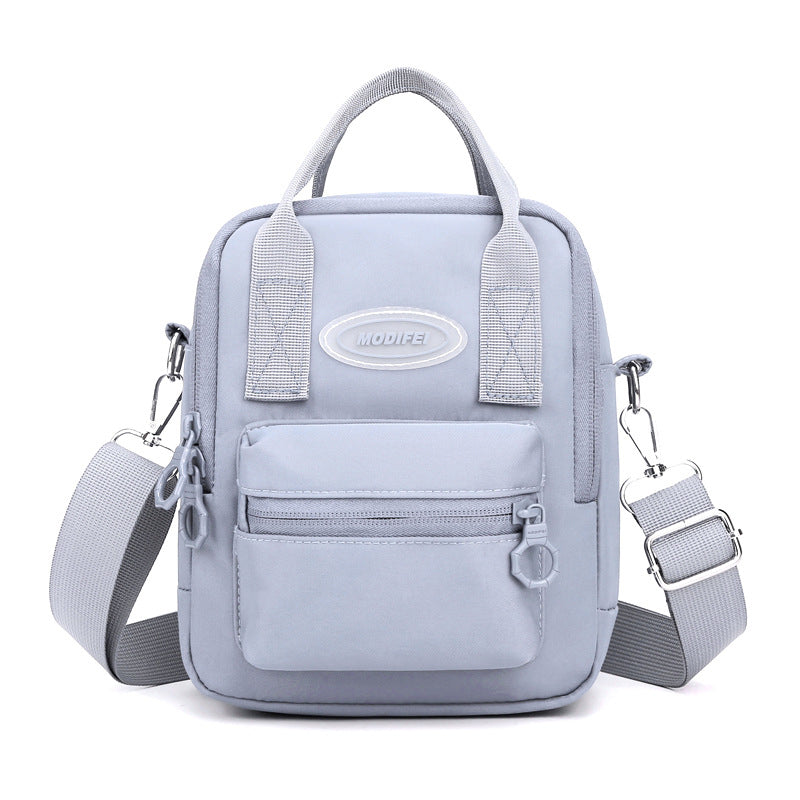 Canvas Handle Messenger Bag