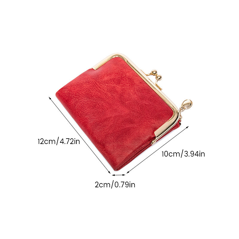 Mini Fashion Ladies Square Short Wallet