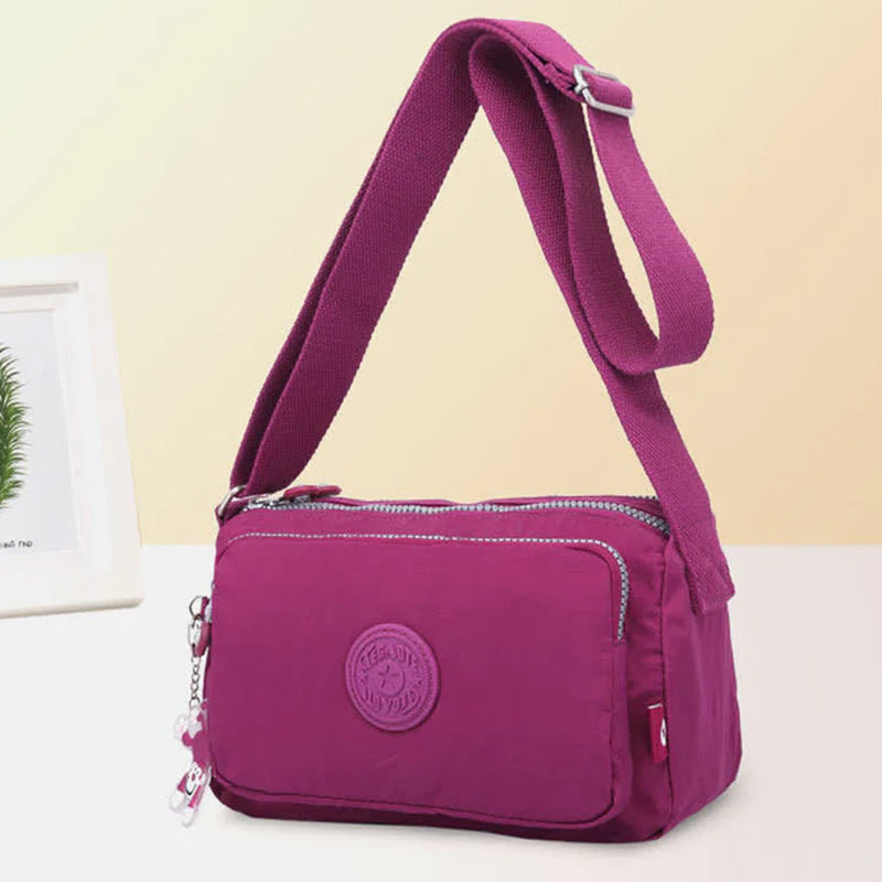 Lightweight Nylon Shoulder Bag
