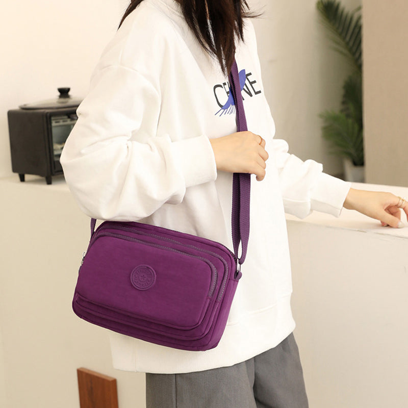 Lightweight Nylon Shoulder Bag