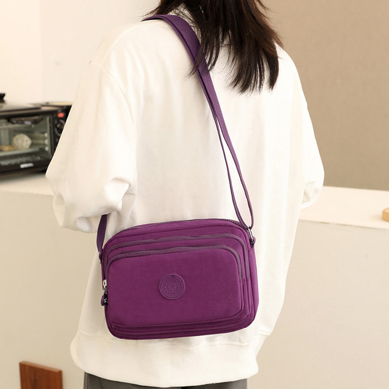 Lightweight Nylon Shoulder Bag