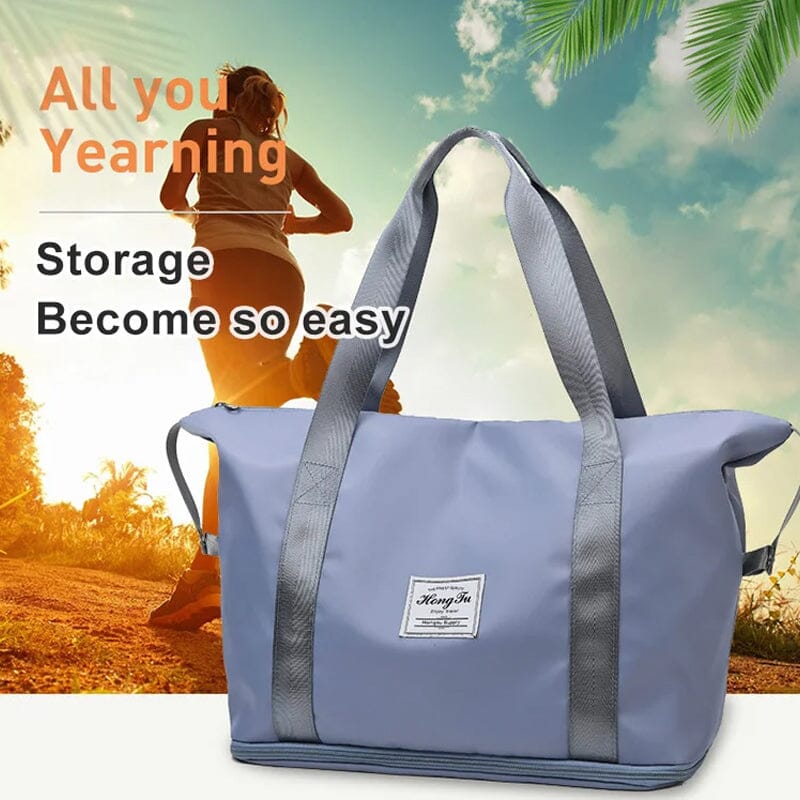 High-capacity Double-layer Wet Separation Travelling Bag – luvtoo