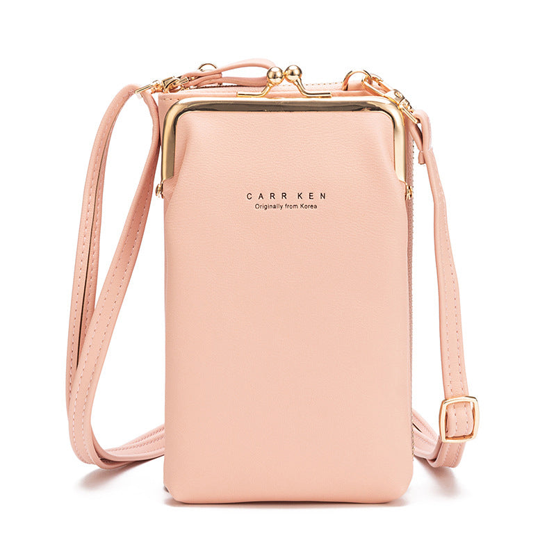 MINI Fashion Women Phone Bag Solid Crossbody Bag