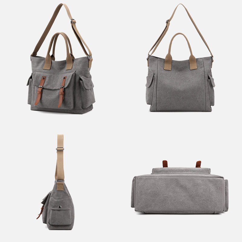 Large Capacity Tote Canvas Bag