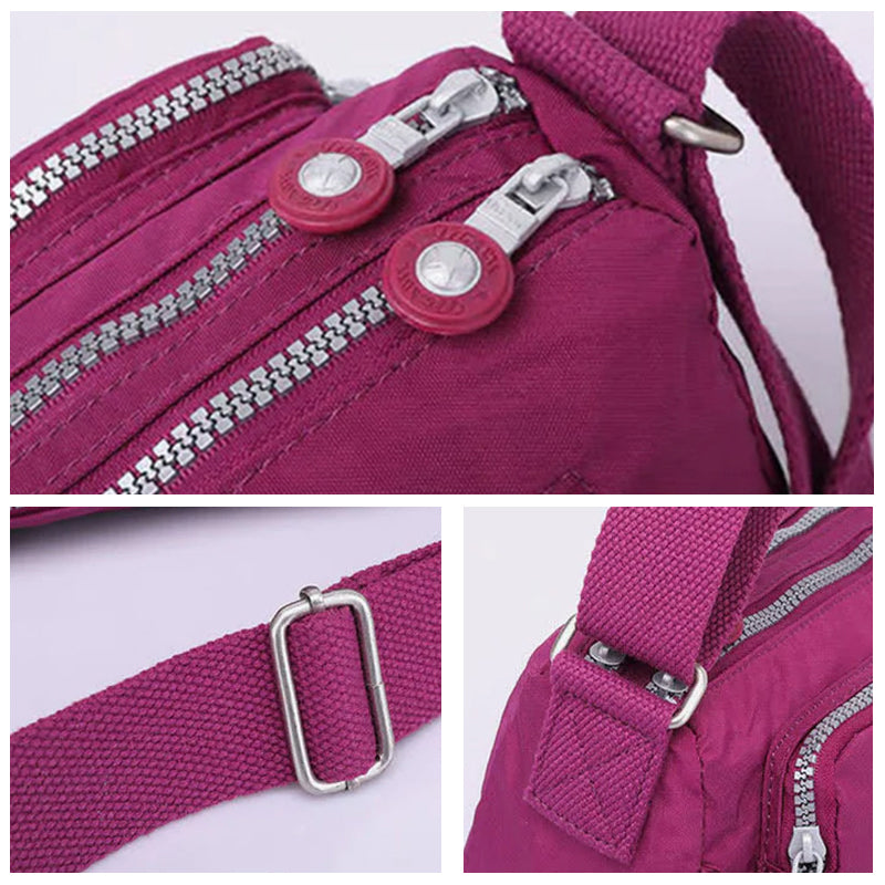 Lightweight Nylon Shoulder Bag