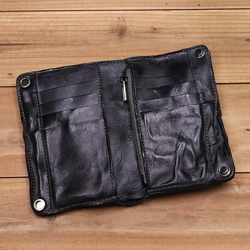 Men's Business Retro Multi-slot Card Holder Wallet