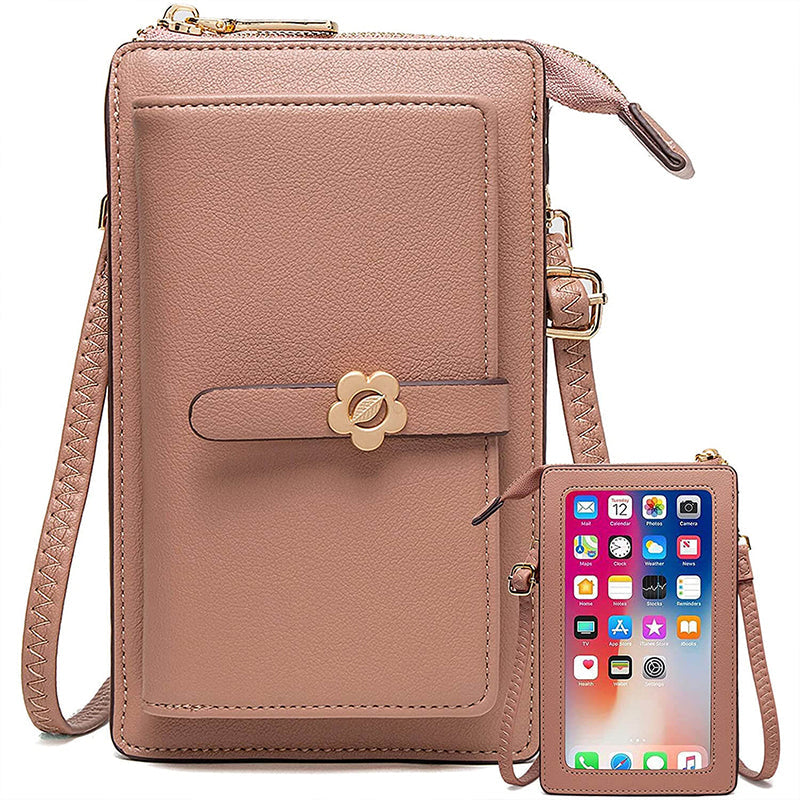 Women Touchscreen Cell Phone Purses Crossbody Bag