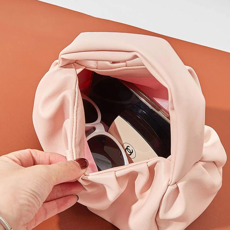 Women Soft Top Handle Clutch Bag, Dumpling  Pouch Handbag Hobo Bag