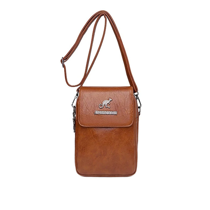 Leather Women's Wrist Bag