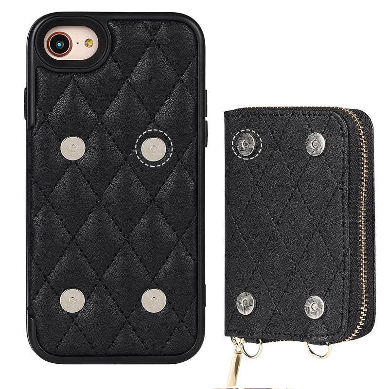 Women's Phone Case Wallet, Phone Bag with Crossbody Strap