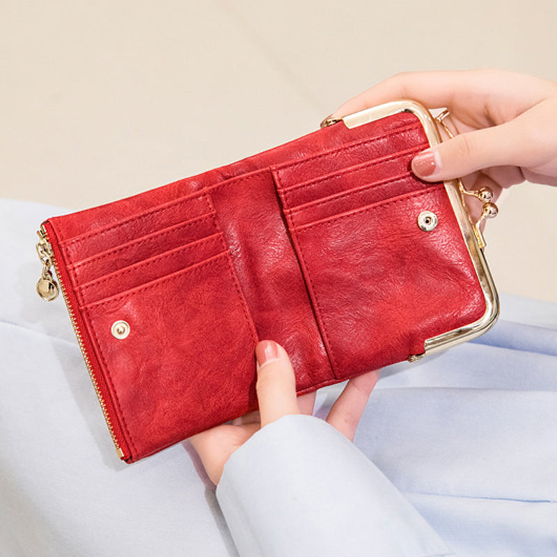 Women's Short Square Mini Wallet
