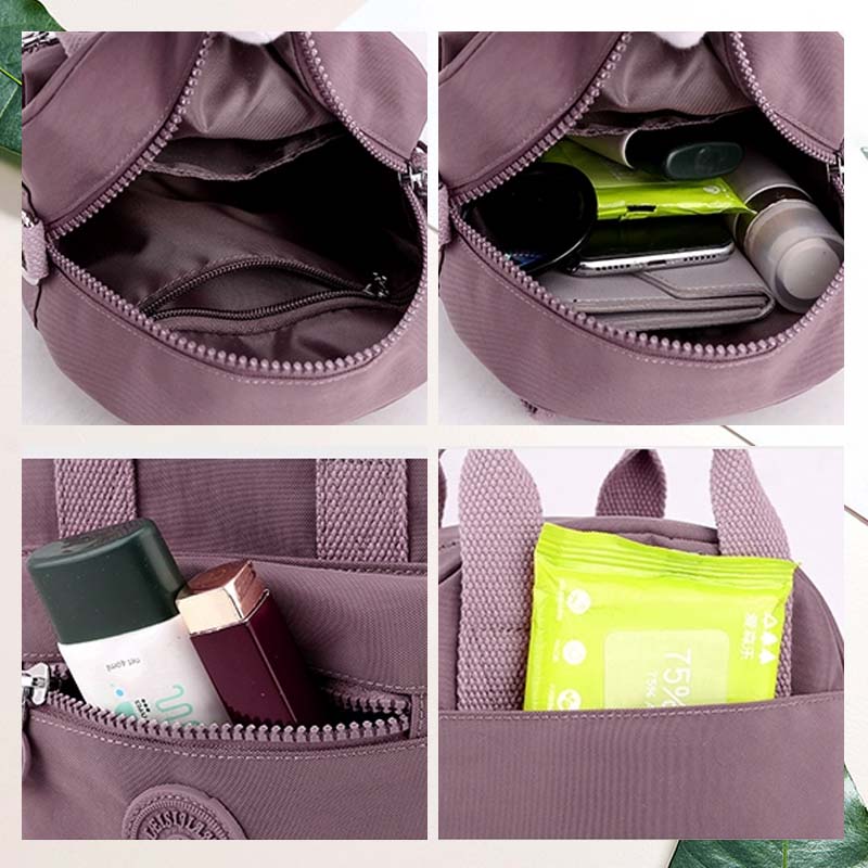 Nylon Satchel Handbag