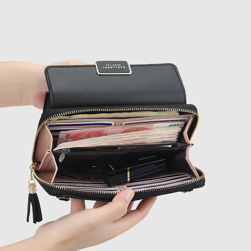 Multi-Slot Crossbody Phone Purse