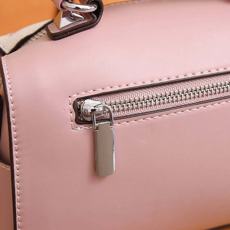 Embroidered Messenger Bag
