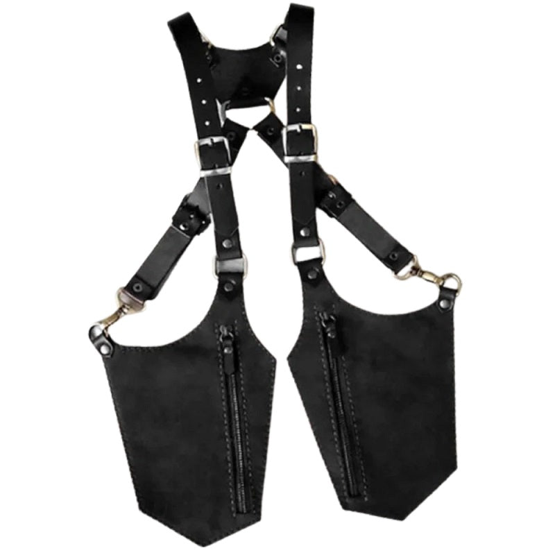 Double Shoulder Armpit Bag, Snatch-proof Vintage Bag