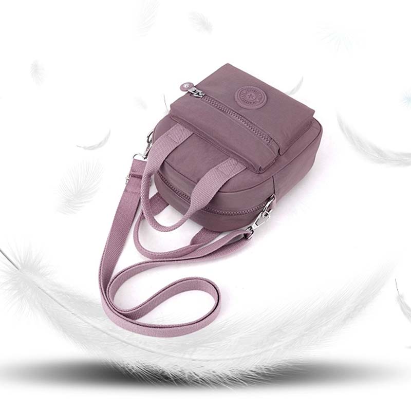 Nylon Satchel Handbag